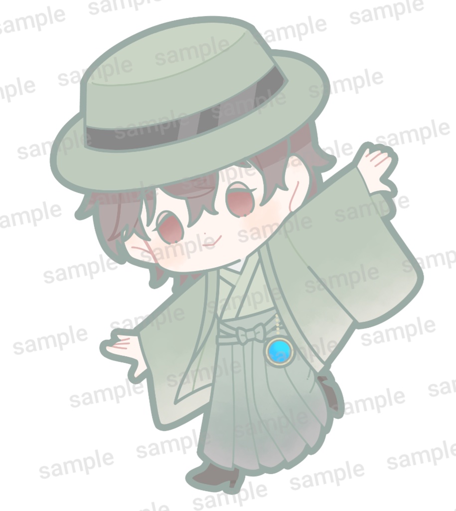 たり　アクリルキーホルダー