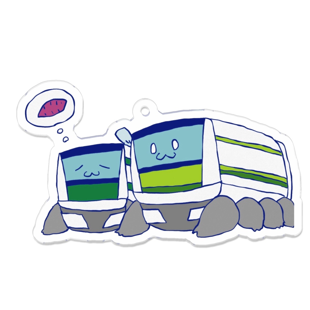 芋虫アクキー⑦ ハマハエ