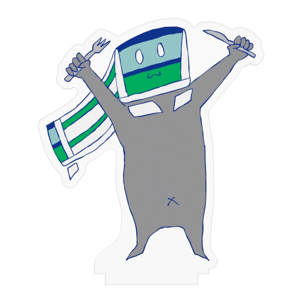 精霊さんアクスタ いただきます