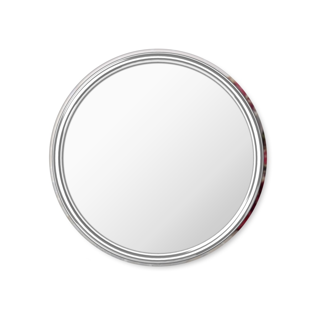 冬の妖精うさぎ(缶ミラー)Ria-berry