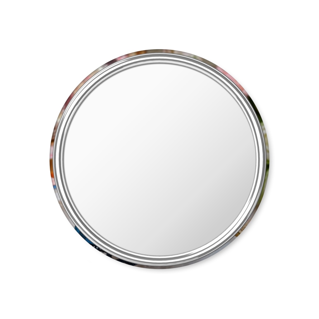 アンティークおめかしロップモカ(缶ミラー)Ria-berry