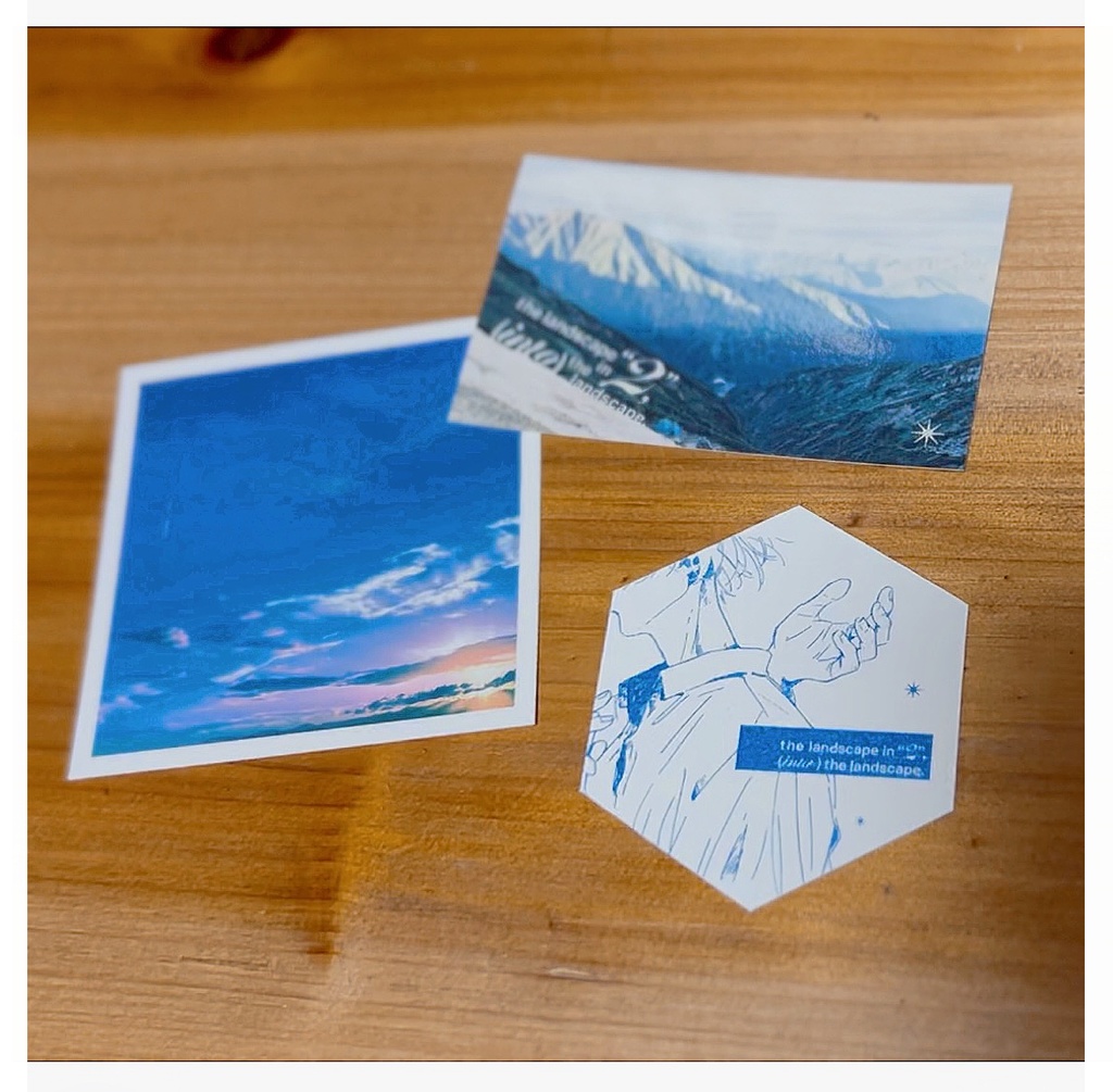 【J庭58】ステッカーセット