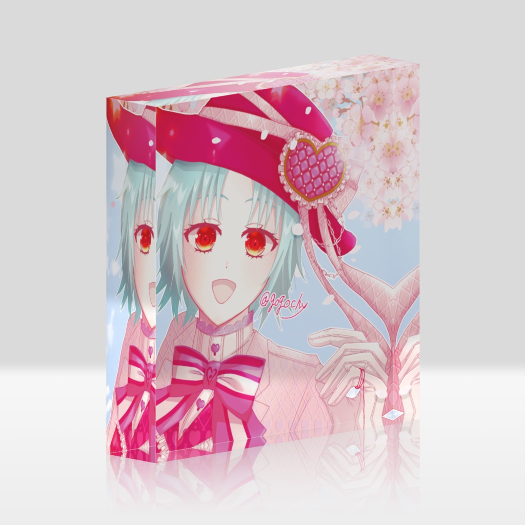 春・王子姫とのデートアクリルブロック