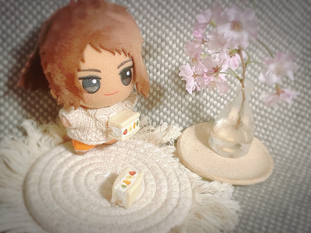 ぬいぐるみ用 フルーツサンドポシェット