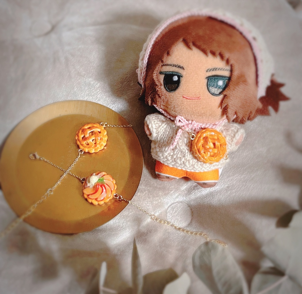 ぬいぐるみ用 アップルパイポシェット りんごタルトポシェット