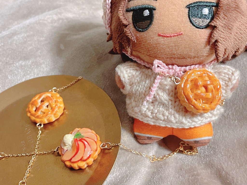 ぬいぐるみ用 アップルパイポシェット りんごタルトポシェット