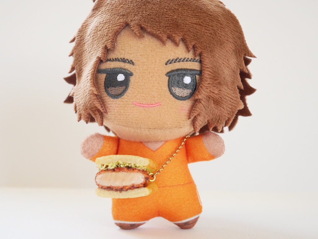 ぬいぐるみ用 わんぱくカツサンドポシェット