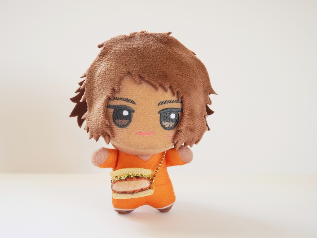 ぬいぐるみ用 わんぱくカツサンドポシェット