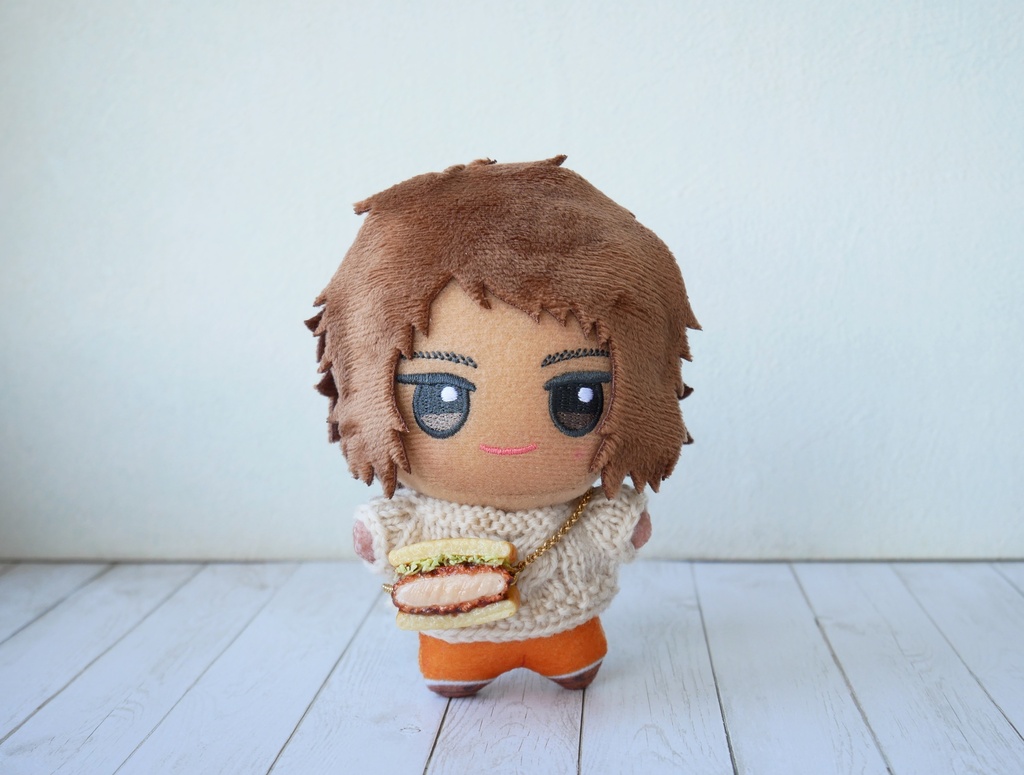 ぬいぐるみ用 わんぱくカツサンドポシェット