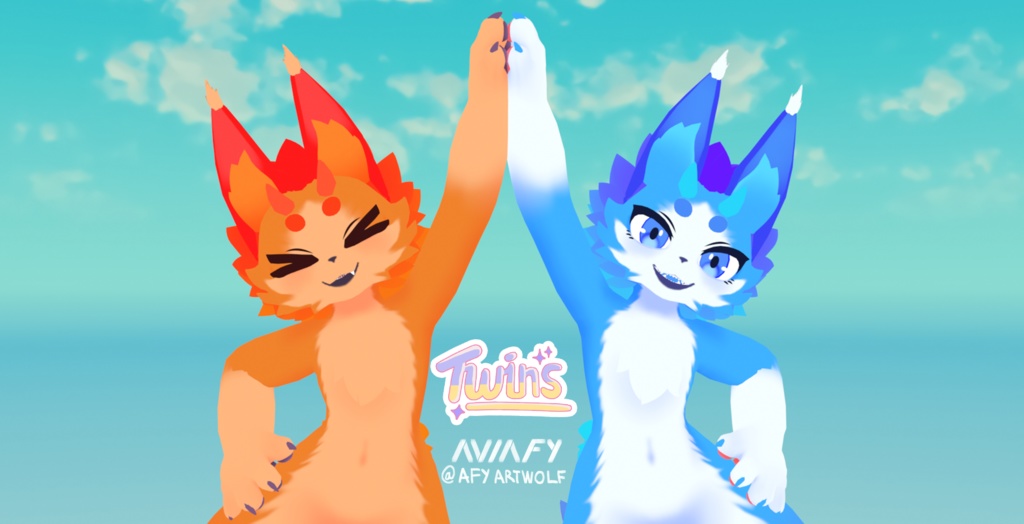 The Twins, Igna and Furosty, VRChat v.1.0