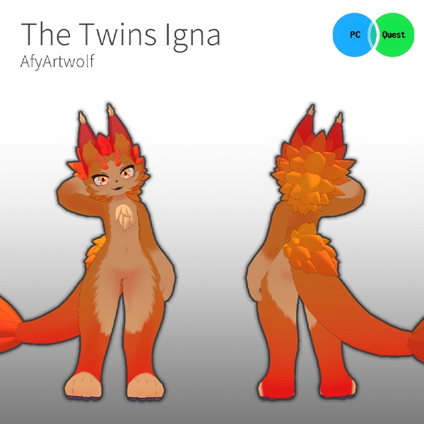 The Twins, Igna and Furosty, VRChat v.1.0