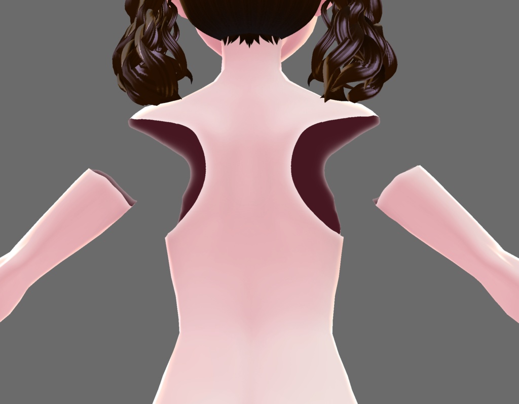 Vroid 肌 skin 飛び出す肌用 特殊肌セット 3種 BodyskinArennji