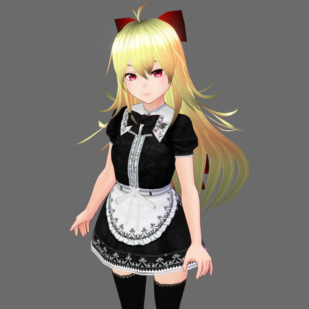 ※VRoidstudioベータ版で作成しています【VRMモデル】セラミア・シスハートVer1.0.0vroidファイル付属【第1弾】