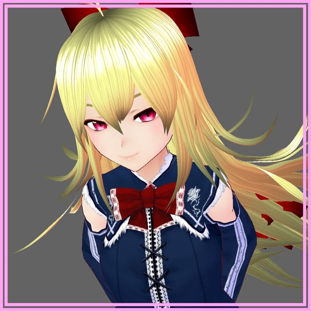 ※VRoidstudioベータ版で作成しています【VRMモデル】セラミア・シスハートVer1.0.0vroidファイル付属【第1弾】