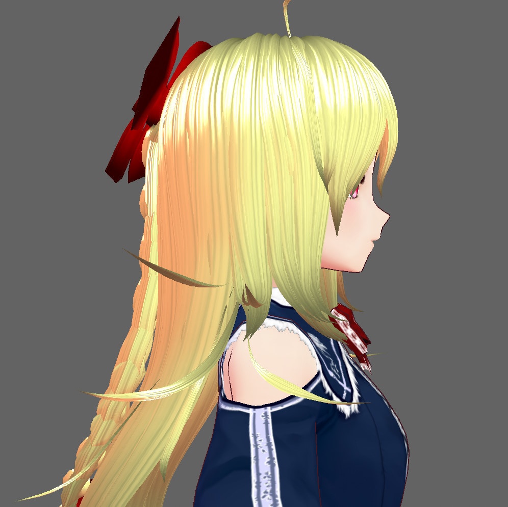 ※VRoidstudioベータ版で作成しています【VRMモデル】セラミア・シスハートVer1.0.0vroidファイル付属【第1弾】