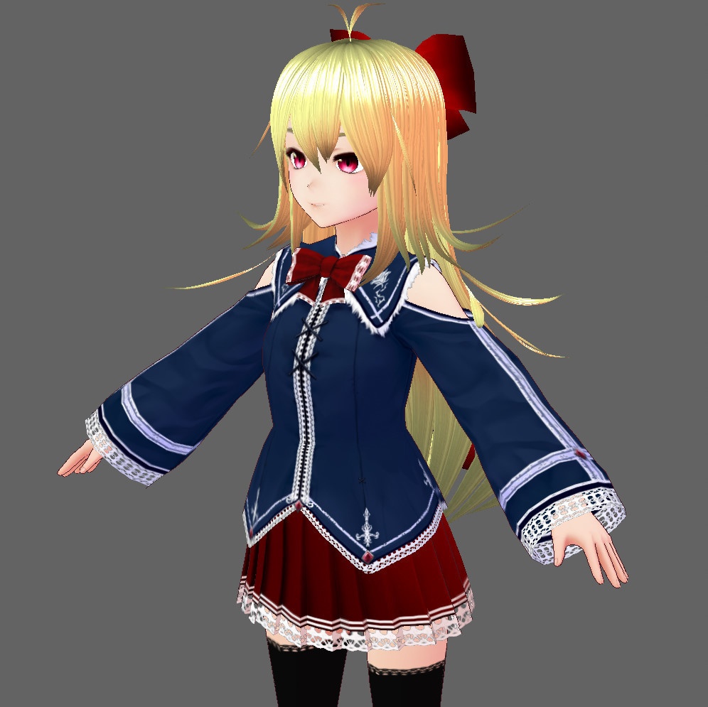 ※VRoidstudioベータ版で作成しています【VRMモデル】セラミア・シスハートVer1.0.0vroidファイル付属【第1弾】