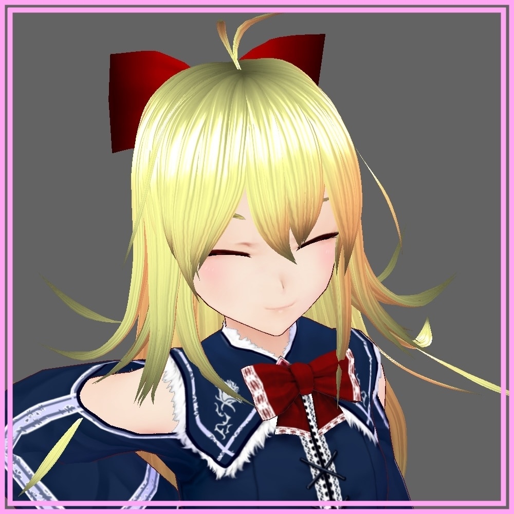 ※VRoidstudioベータ版で作成しています【VRMモデル】セラミア・シスハートVer1.0.0vroidファイル付属【第1弾】