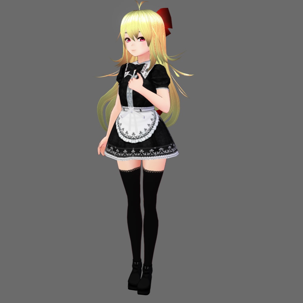 ※VRoidstudioベータ版で作成しています【VRMモデル】セラミア・シスハートVer1.0.0vroidファイル付属【第1弾】