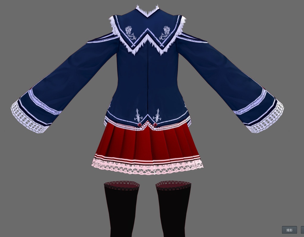 ※VRoidstudioベータ版で作成しています【VRoid用】セラミアスタイルVer1.0.0