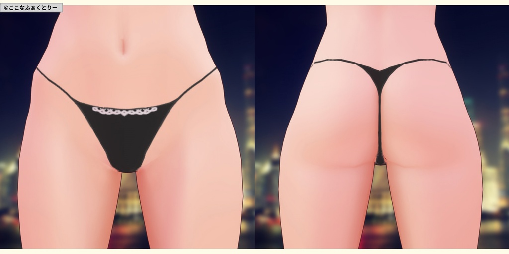 ※VRoidstudioベータ版で作成しています【VRoid用】チャイナドレススタイル6色セット