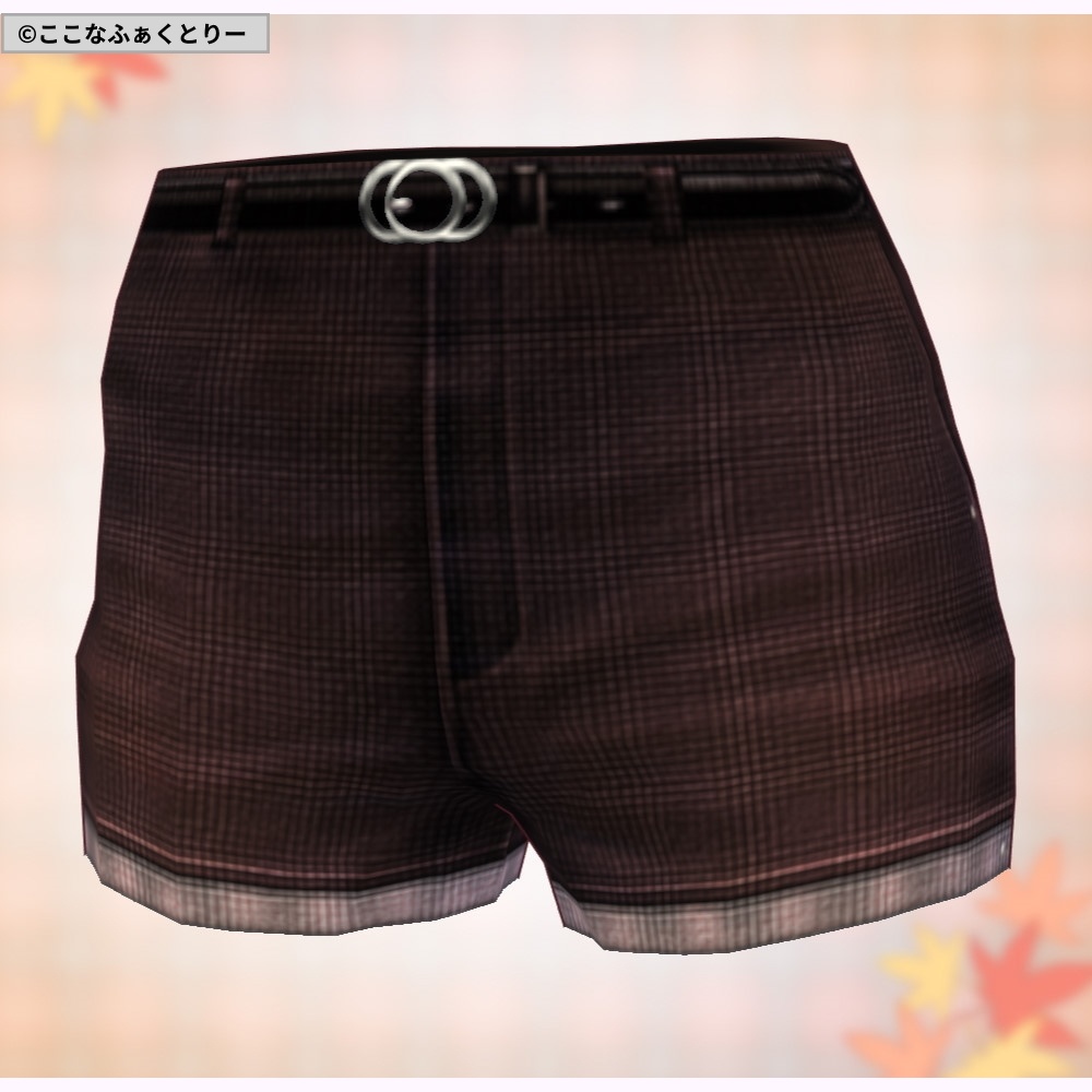 ※VRoidstudioベータ版で作成しています【VRoid用】ノースリーブニットコーデセット