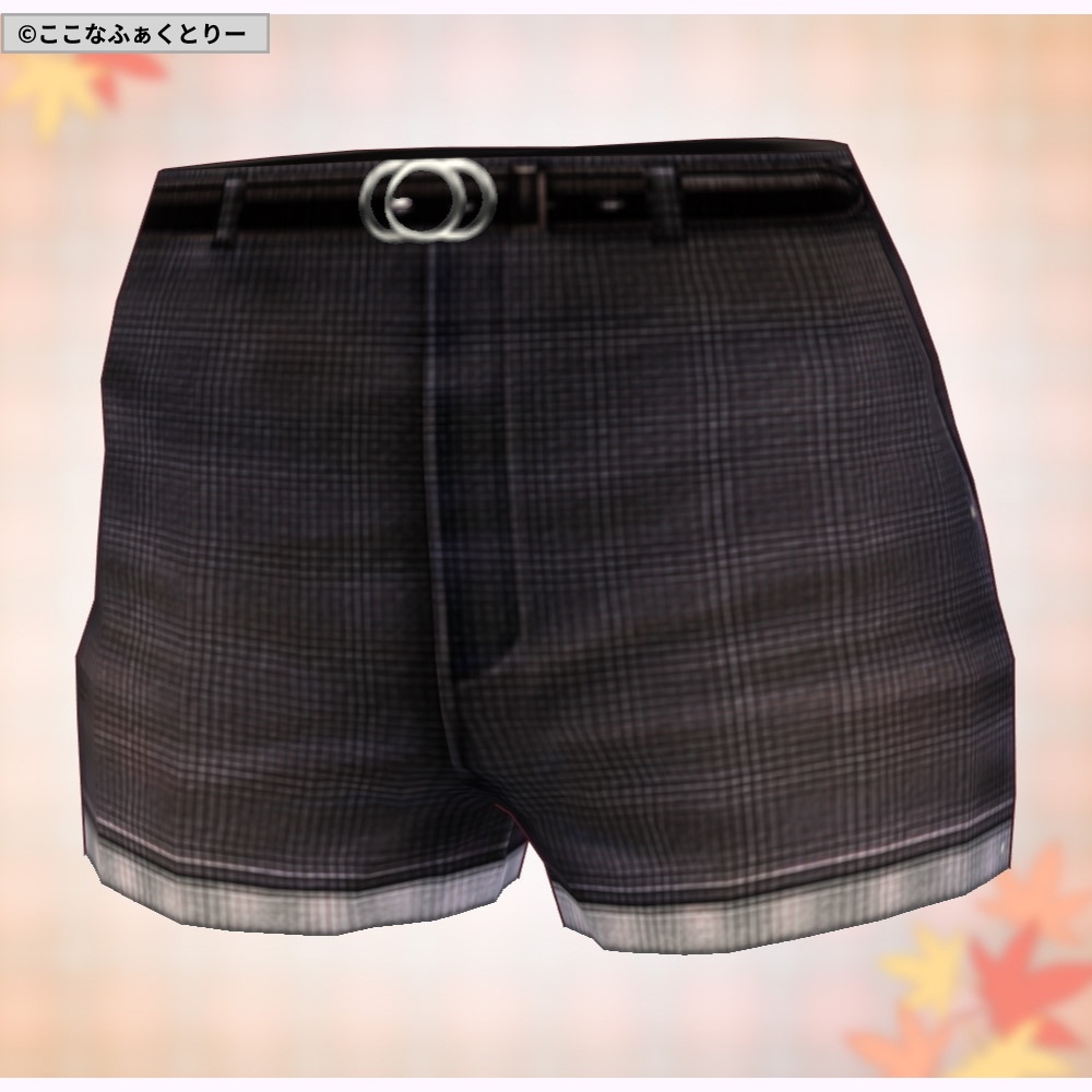 ※VRoidstudioベータ版で作成しています【VRoid用】ノースリーブニットコーデセット