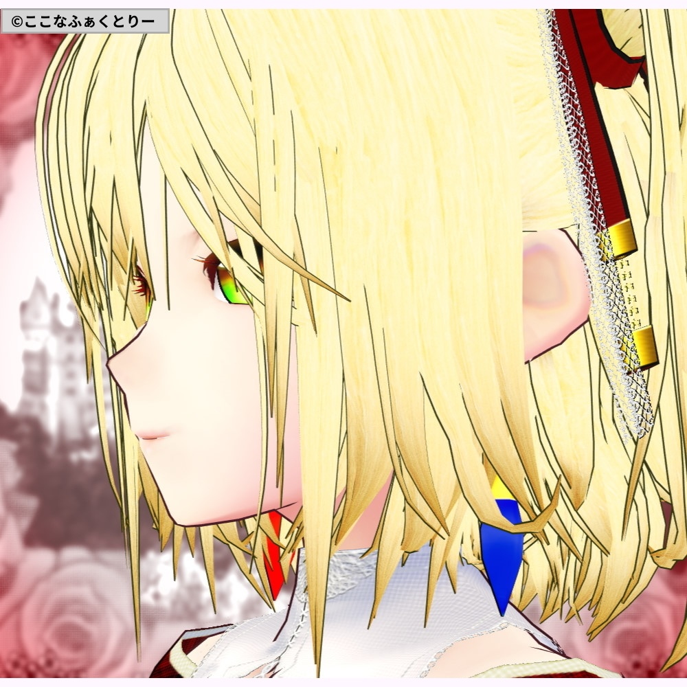 ※VRoidstudioベータ版で作成しています【VRMモデル】アルビナ・ドーナ_ver1_0_3【第3弾】