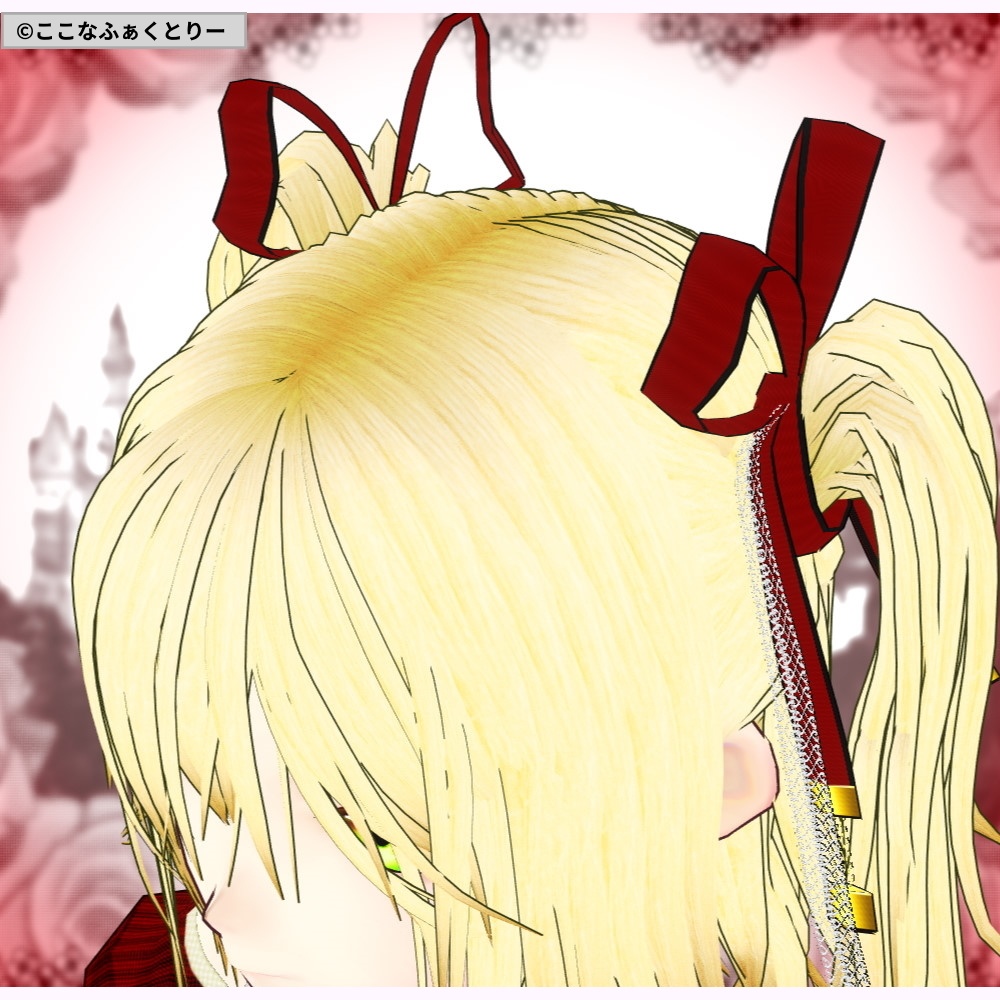 ※VRoidstudioベータ版で作成しています【VRMモデル】アルビナ・ドーナ_ver1_0_3【第3弾】