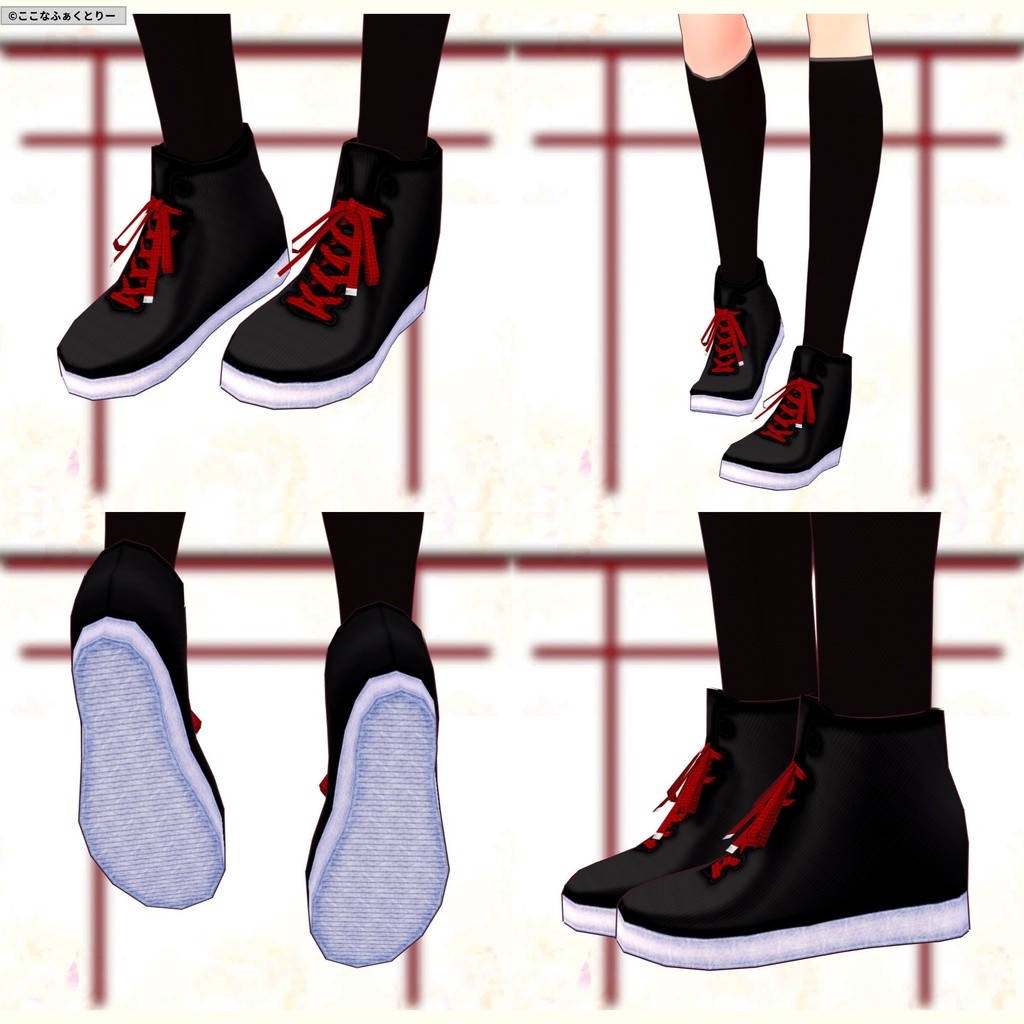 ※VRoidstudioベータ版で作成しています【VRoid用】和風パーカー8色セット