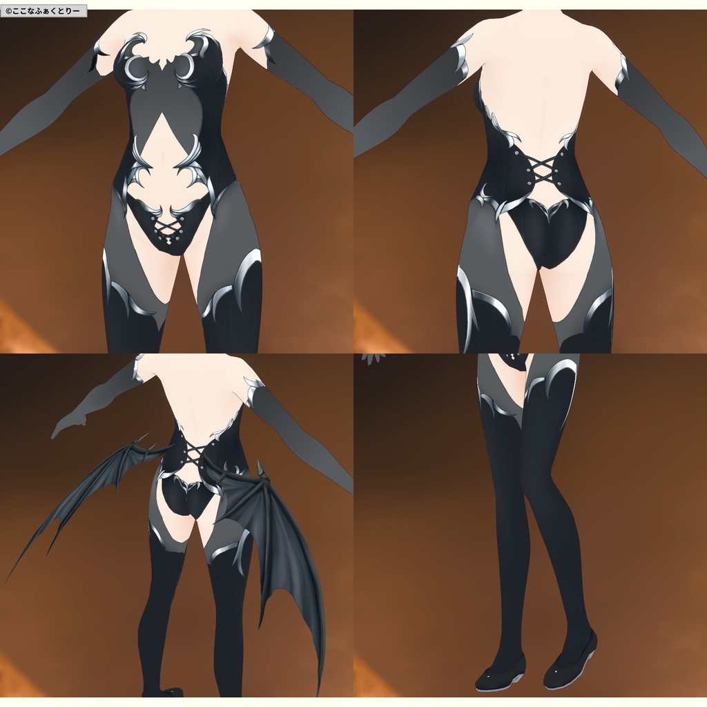 【VRoid Studio用】エミネントデビル