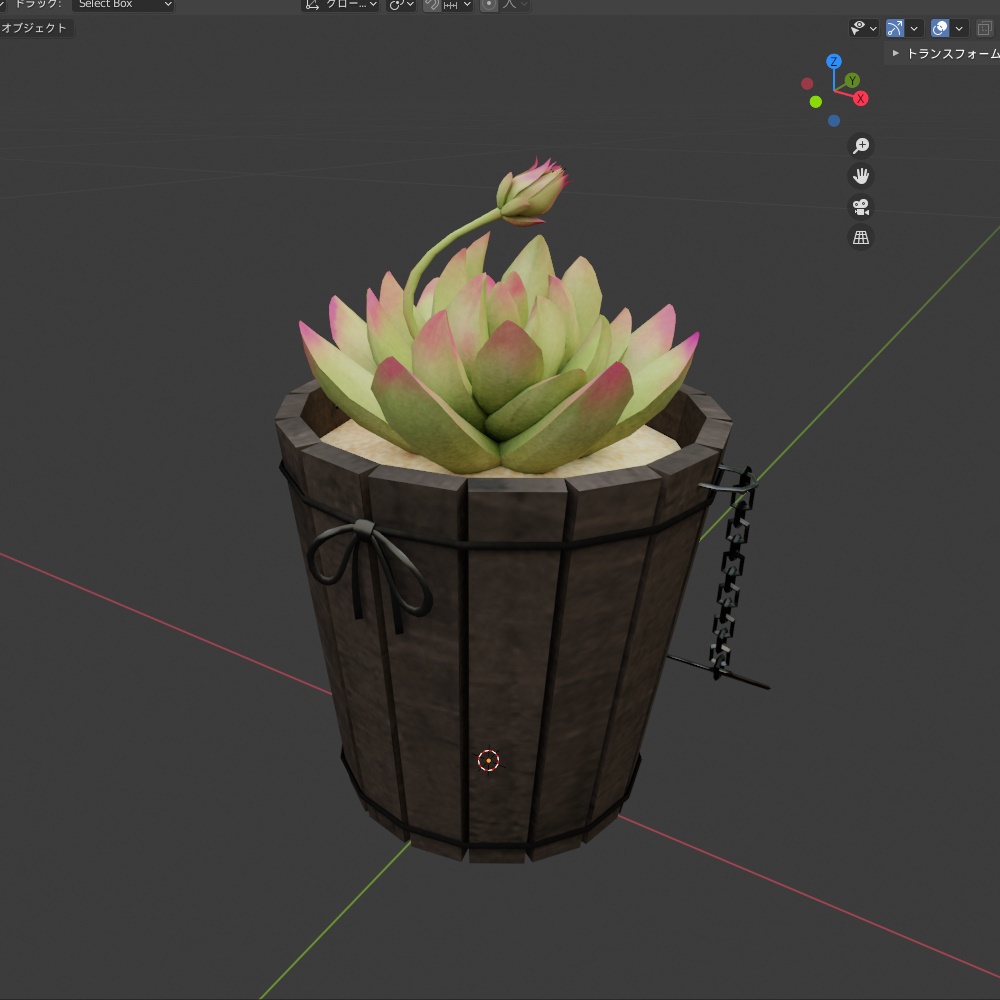 【3Dmodel】多肉植物