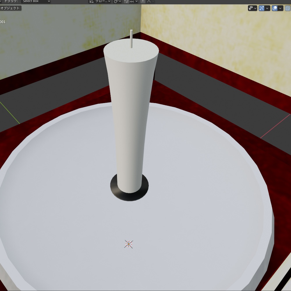 【3Dmodel】和風スタンド