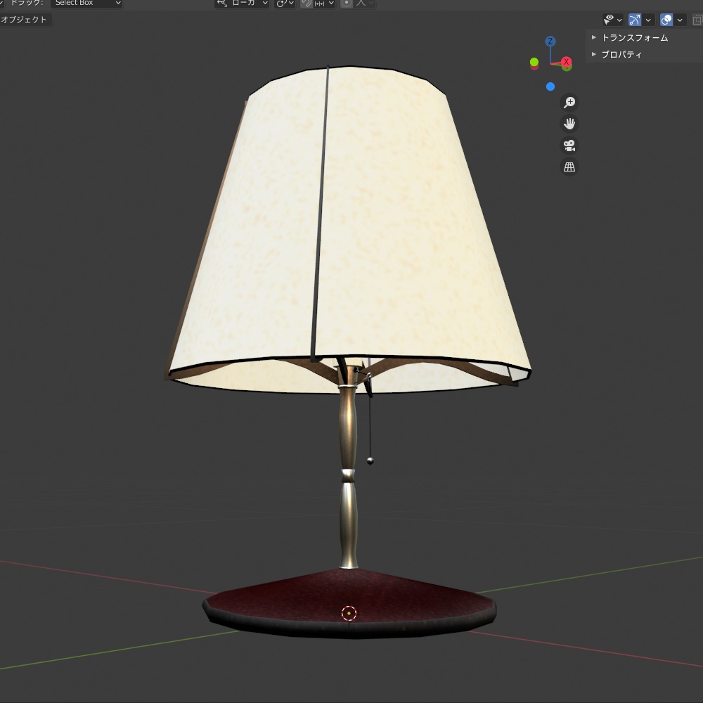 【3Dmodel】ライトスタンド