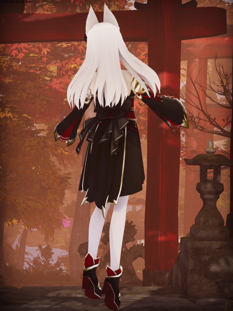 【VRoid Studio用】黒姫緋華