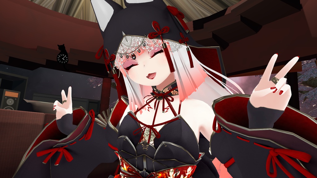 【VRChat向けアバター】時乃重狐娘菜(ときのえここな)クローンv1.0.0【特別弾】