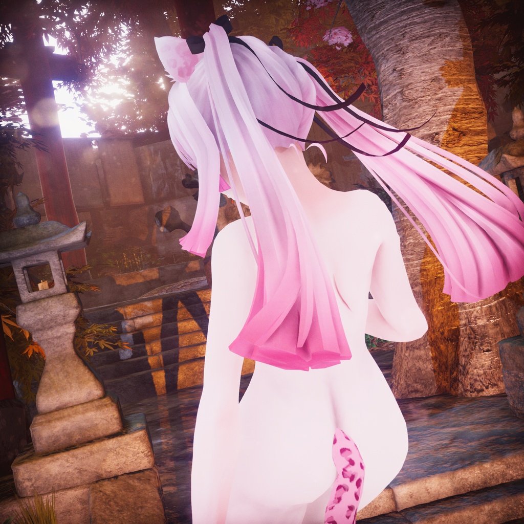 【VRChat向けアバター】椿芽_v1_0_0【第四弾】