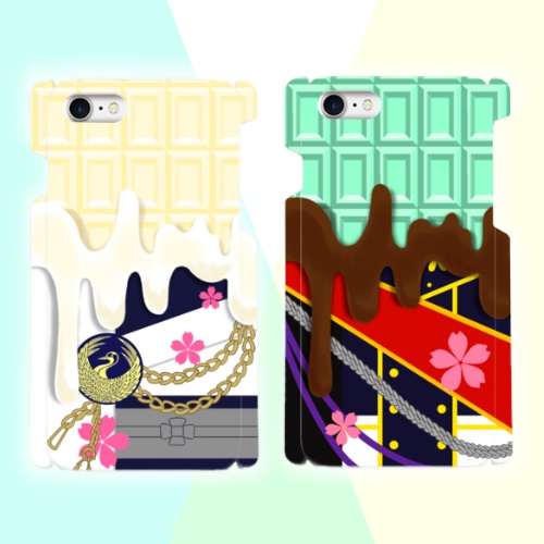 とうらぶ×チョコ スマホケース・カバー