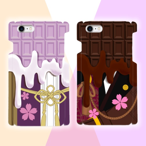 とうらぶ×チョコ スマホケース・カバー