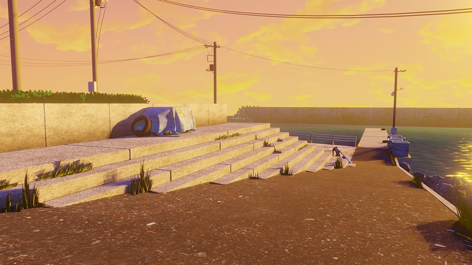 【背景画像】とある田舎の港町