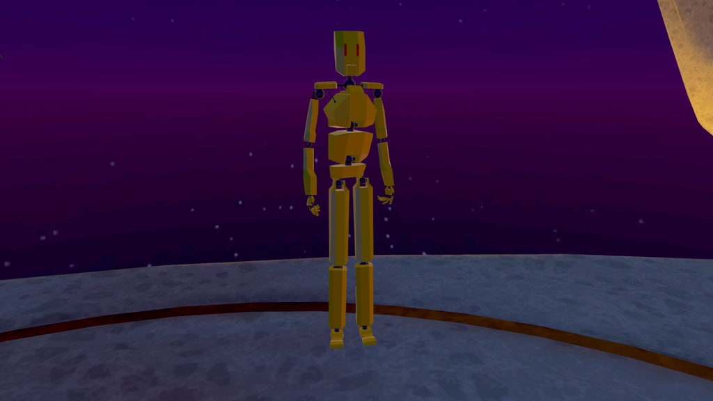 【VRchat】人型ロボット"MIRAROBO"