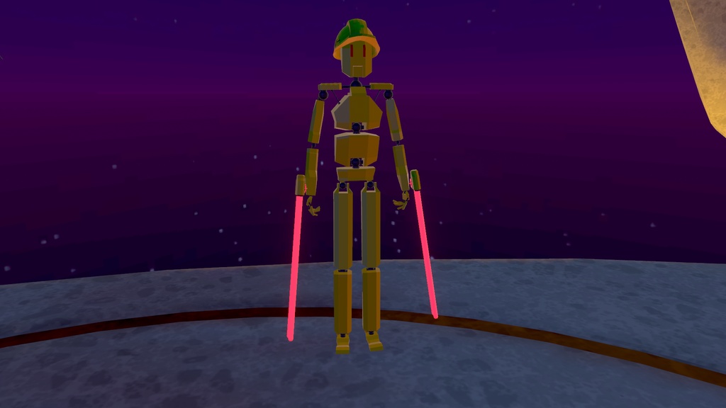 【VRchat】人型ロボット"MIRAROBO"