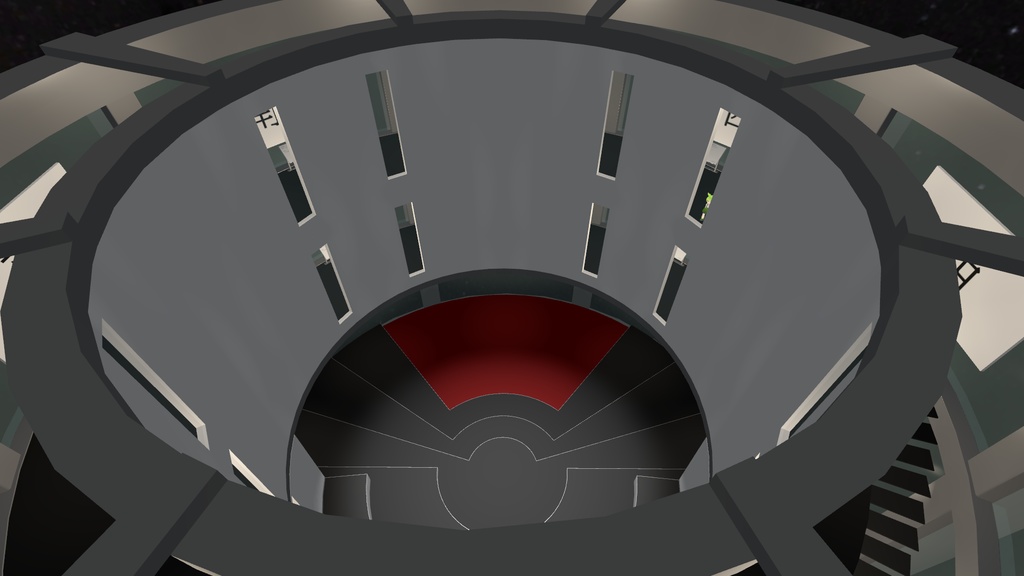 【VRCワールド】円筒型個展セット