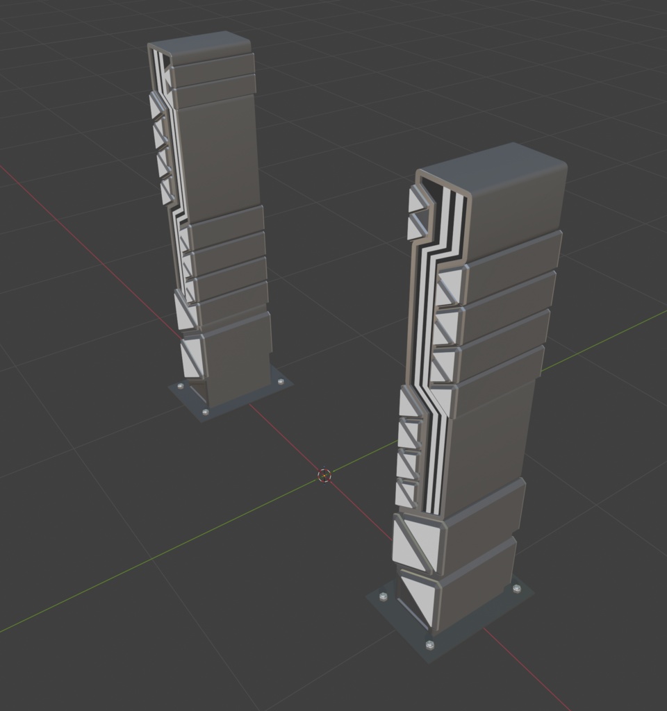 【VRChat】AudioLync対応ロングスピーカー
