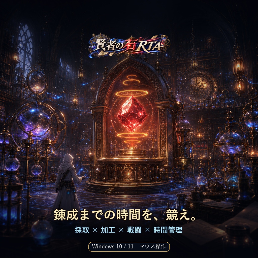 【フリーゲーム】賢者の石RTA【AI作品】