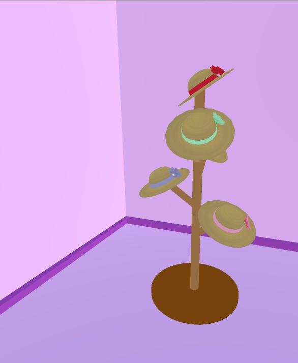 バッジつき麦わら帽子EClareYa ver.3.1