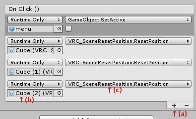 ピックアップお片付けボタンprefab