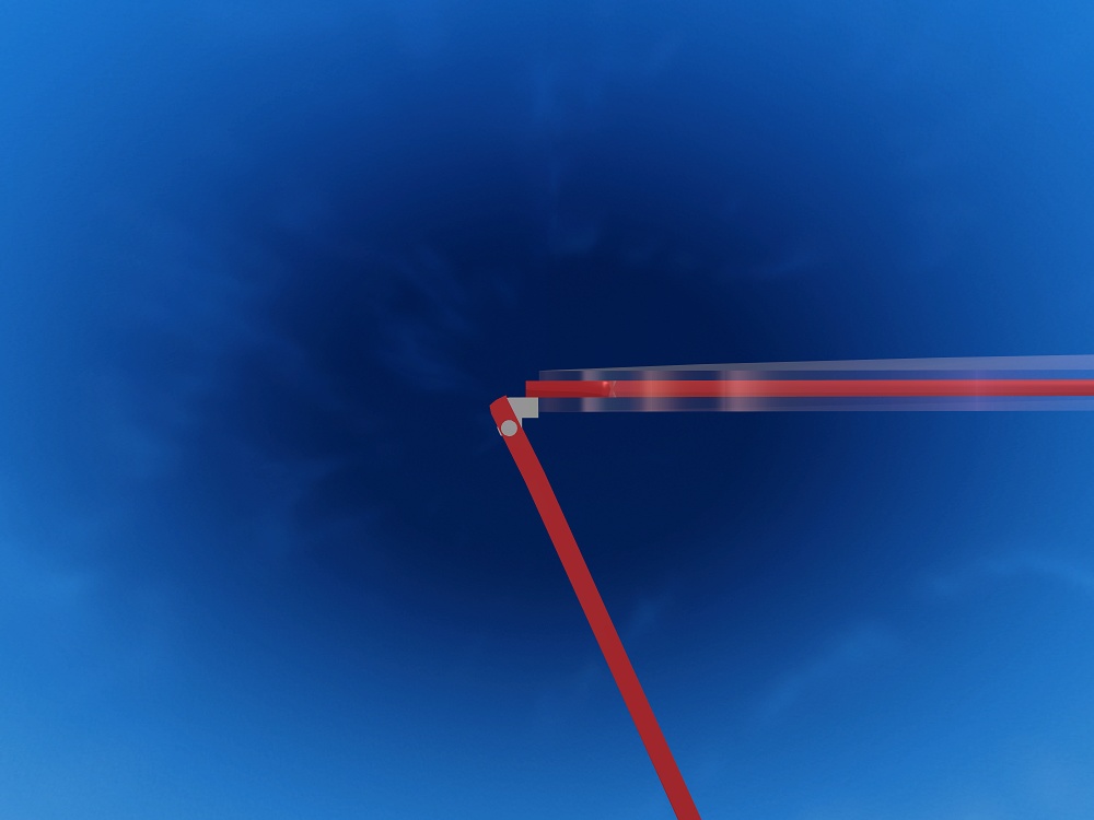 えくれあ式オーバルメガネ(VRChat想定3Dモデル)