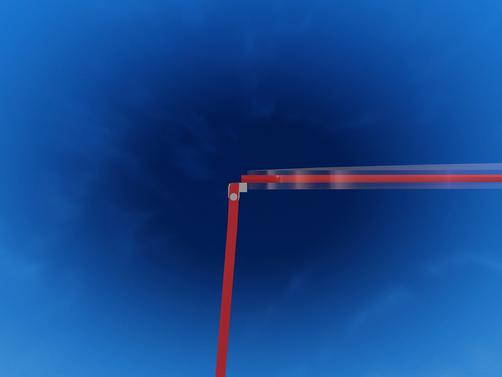 えくれあ式オーバルメガネ(VRChat想定3Dモデル)