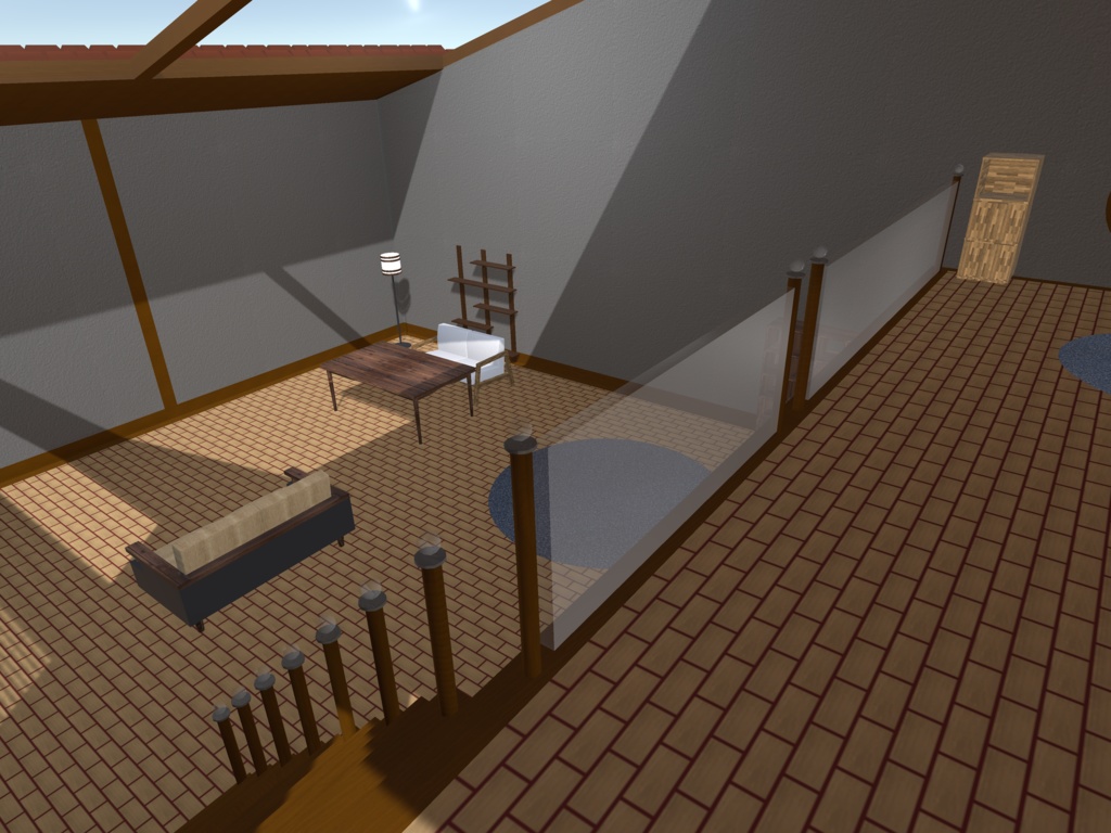 【無料化!!】えくれあ屋 トゥーンハウス【VRChat向け】