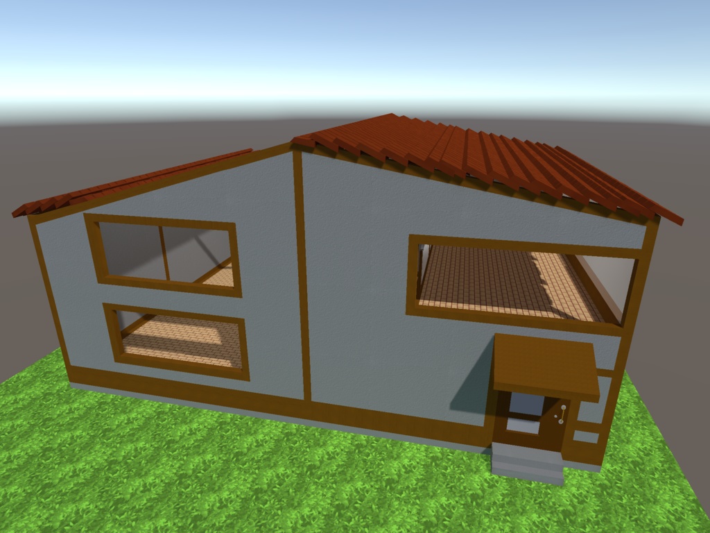 【無料化!!】えくれあ屋 トゥーンハウス【VRChat向け】